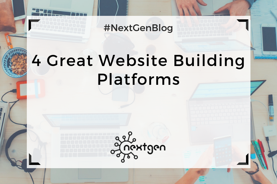 4 Great Website Building Platforms